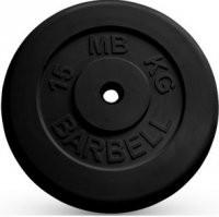 Обрезиненный диск MB Barbell d-25 - 15 кг, MB Barbell