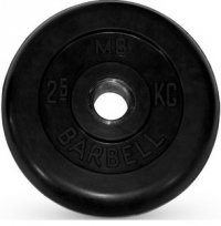 Обрезиненный диск MB Barbell d-25 - 2,5 кг, MB Barbell