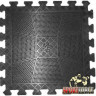 Напольное покрытие коврик резиновый, чёрный, толщина 20 мм MB Barbell-MatB1-20