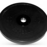 Диск обрезиненный, чёрный, евро-классик, 20 кг MB Barbell