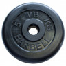 Обрезиненный диск MB Barbell d-25 - 5 кг, MB Barbell